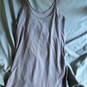 No Boundaries Light Gray Tank Top